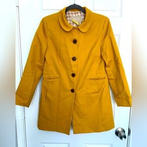 BANANA REPUBLIC PEA COAT - mustard color